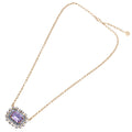 COLLANA PLACCATA ORO CON CRISTALLI