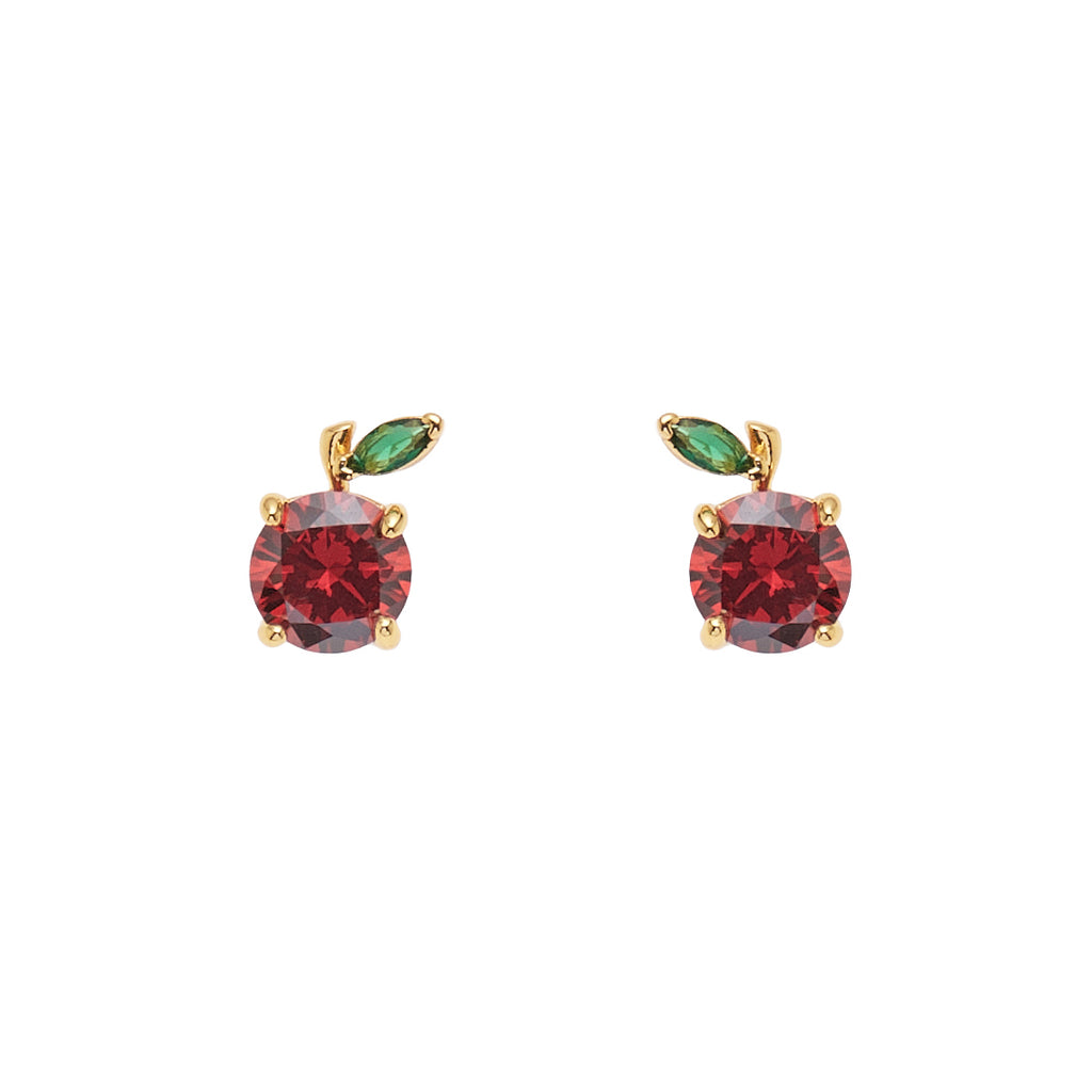ORECCHINI DORATI CON CUBIC ZIRCONIA