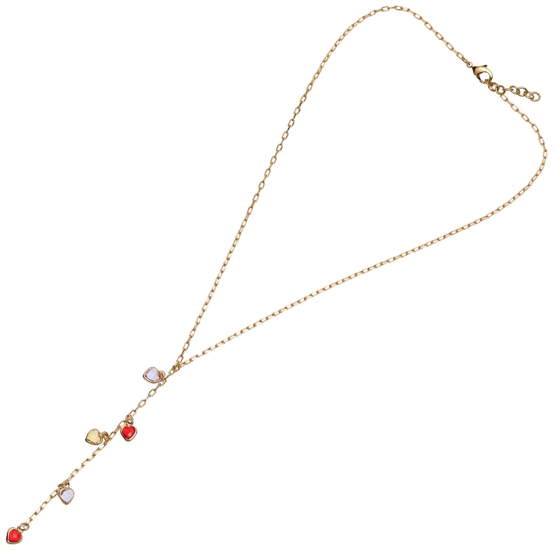 COLLANA PLACCATA ORO CON CRISTALLI