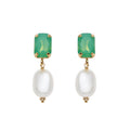 ORECCHINI CON CRISTALLI E PERLE BIJOUX