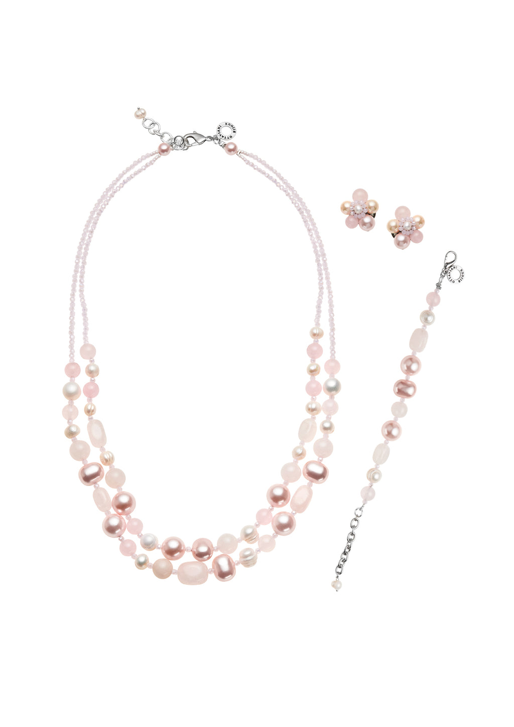 ORECCHINI CON PERLE E AGATA