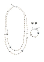ORECCHINI CON PERLE E PERLINE
