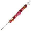 BRACCIALE CON AGATA E CRISTALLI