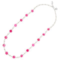 COLLANA CON PERLE E AGATA