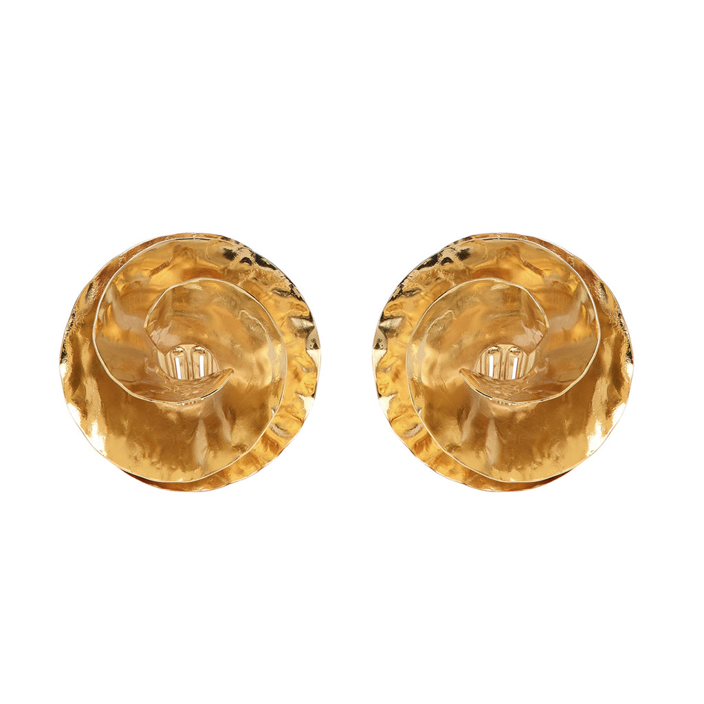 ORECCHINI PLACCATI ORO