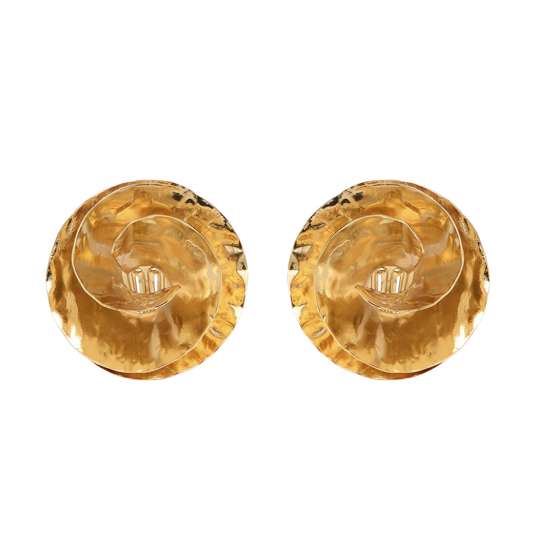 ORECCHINI PLACCATI ORO