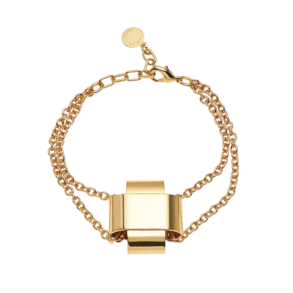 BRACCIALE PLACCATO ORO