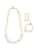 BRACCIALE PLACCATO ORO CON CRISTALLI