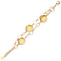 BRACCIALE PLACCATO ORO CON CRISTALLI