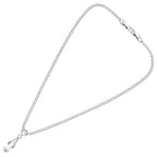 COLLANA RODIATA CON CUBIC ZIRCONIA