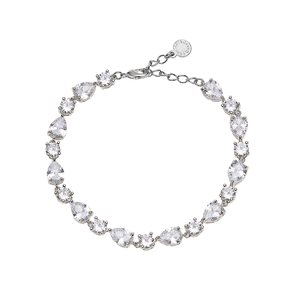 BRACCIALE RODIATO CON CUBIC ZIRCONIA