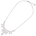 COLLANA RODIATA CON CUBIC ZIRCONIA