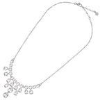 COLLANA RODIATA CON CUBIC ZIRCONIA