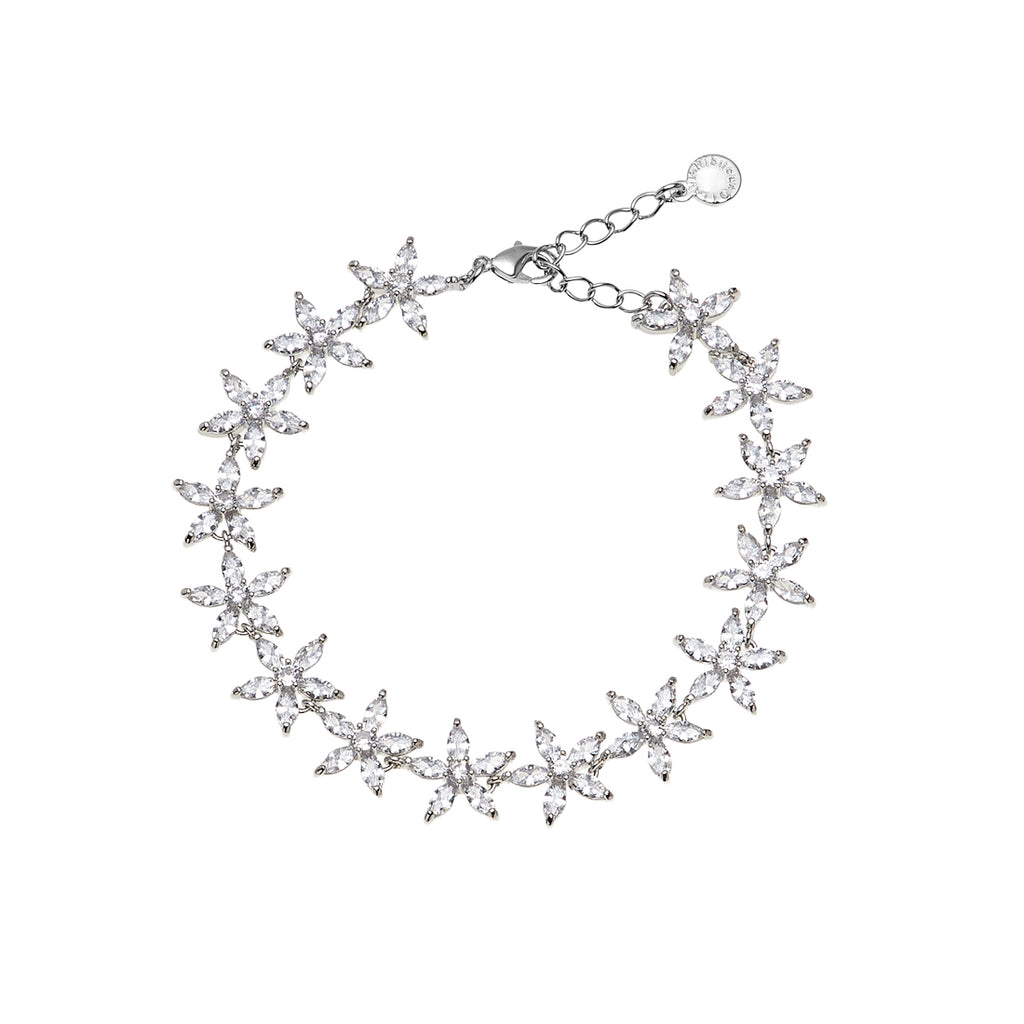 BRACCIALE RODIATO CON CUBIC ZIRCONIA