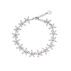 BRACCIALE RODIATO CON CUBIC ZIRCONIA