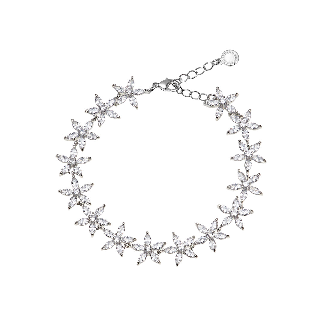 BRACCIALE RODIATO CON CUBIC ZIRCONIA