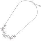 COLLANA RODIATA CON CUBIC ZIRCONIA