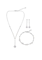 COLLANA RODIATA CON CUBIC ZIRCONIA