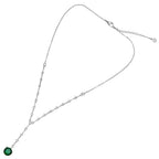 COLLANA RODIATA CON CUBIC ZIRCONIA