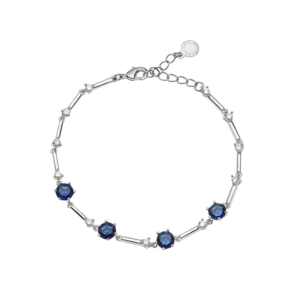 BRACCIALE RODIATO CON CUBIC ZIRCONIA