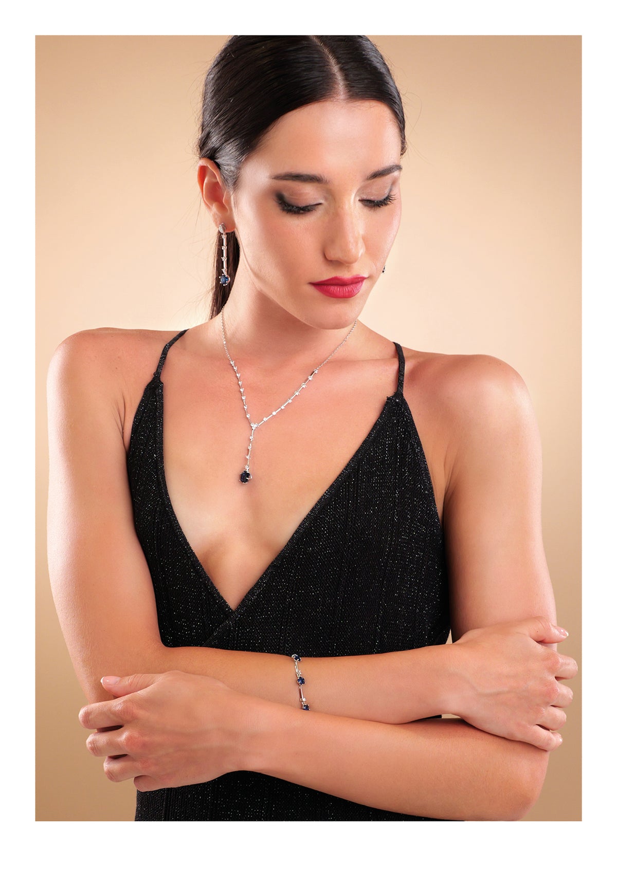 BRACCIALE RODIATO CON CUBIC ZIRCONIA