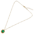COLLANA DORATA CON CRISTALLI