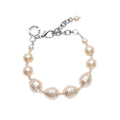 BRACCIALE CON PERLE ROSA