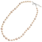 COLLANA CON PERLE ROSA
