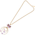 COLLANA PLACCATA ORO CON STRASS