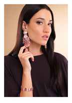 BRACCIALE PLACCATO ORO CON CRISTALLI