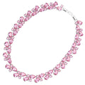 COLLANA RODIATA CON CUBIC ZIRCONIA