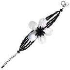 BRACCIALE CON MADREPERLA E CRISTALLI
