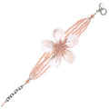 BRACCIALE CON MADREPERLA E CRISTALLI