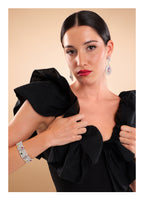BRACCIALE RODIATO CON CUBIC ZIRCONIA