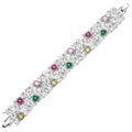 BRACCIALE RODIATO CON CUBIC ZIRCONIA