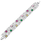 BRACCIALE RODIATO CON CUBIC ZIRCONIA