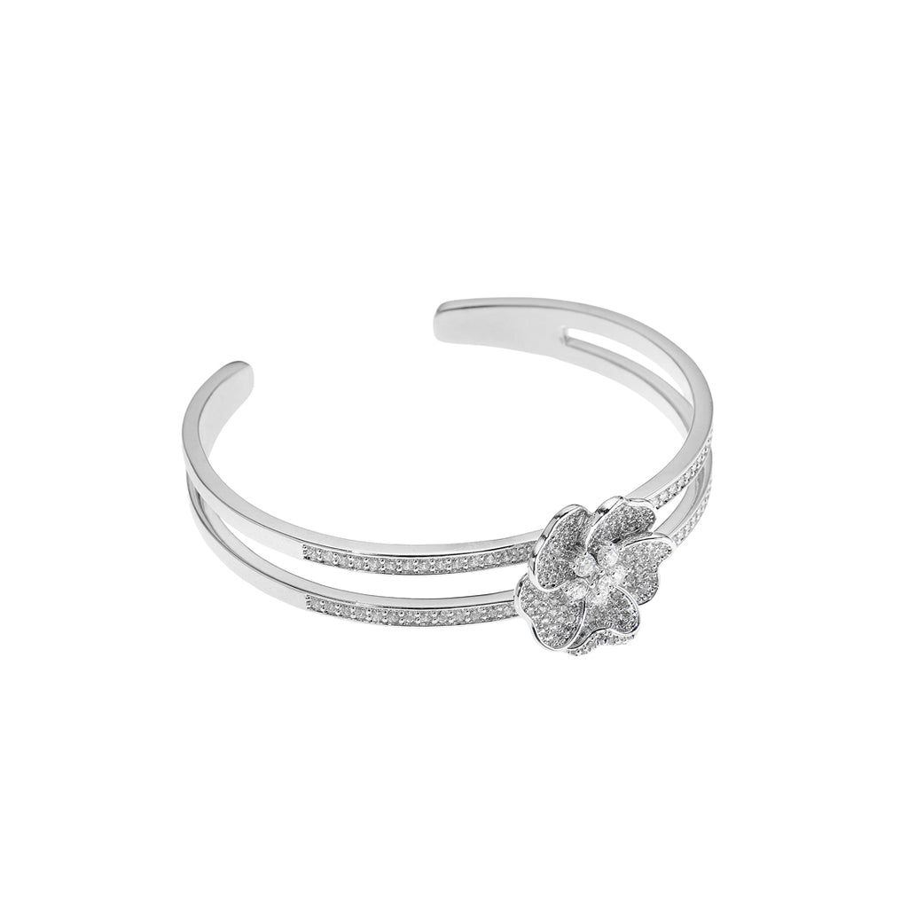 BANGLE RODIATO CON CUBIC ZIRCONIA