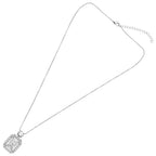 COLLANA RODIATA CON CUBIC ZIRCONIA