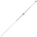 BRACCIALE RODIATO CON CUBIC ZIRCONIA