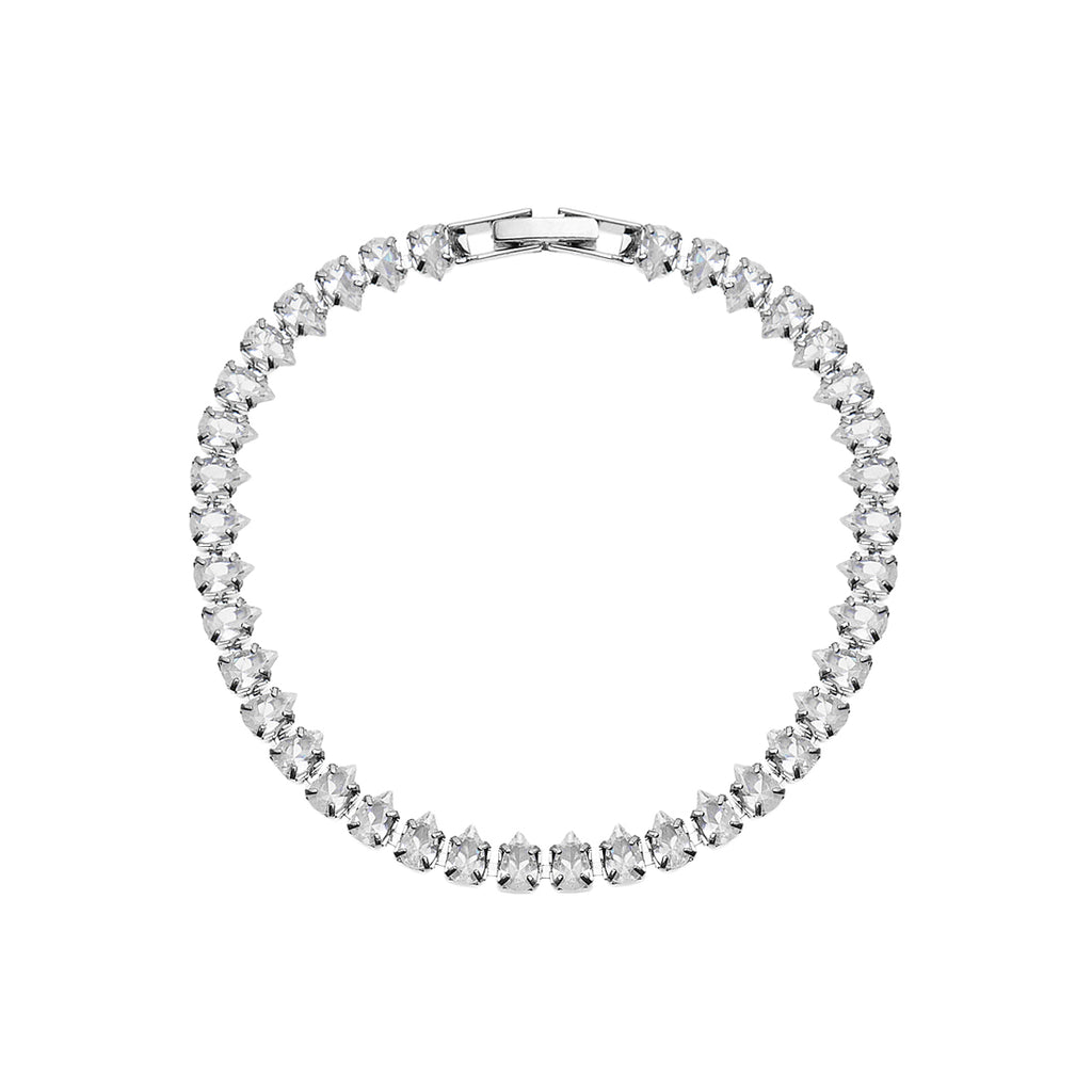 BRACCIALE RODIATO CON CUBIC ZIRCONIA