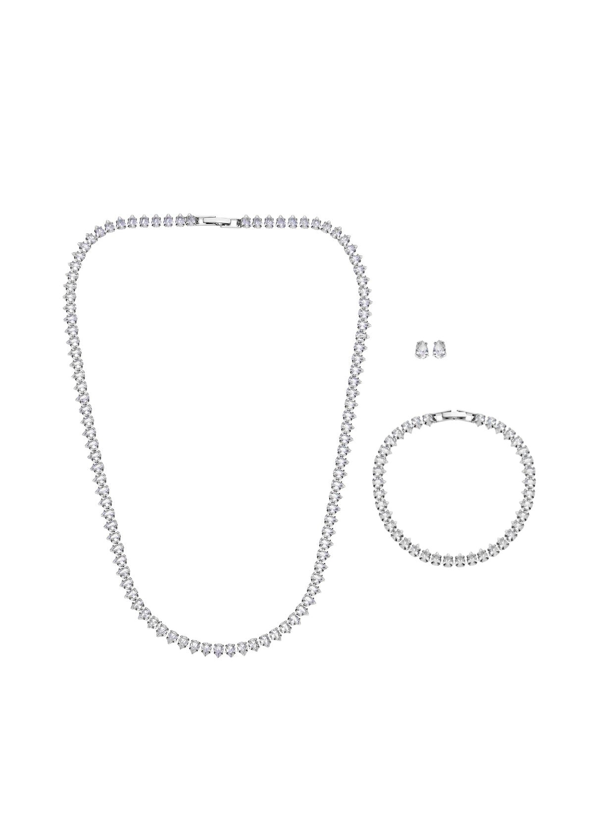 BRACCIALE RODIATO CON CUBIC ZIRCONIA