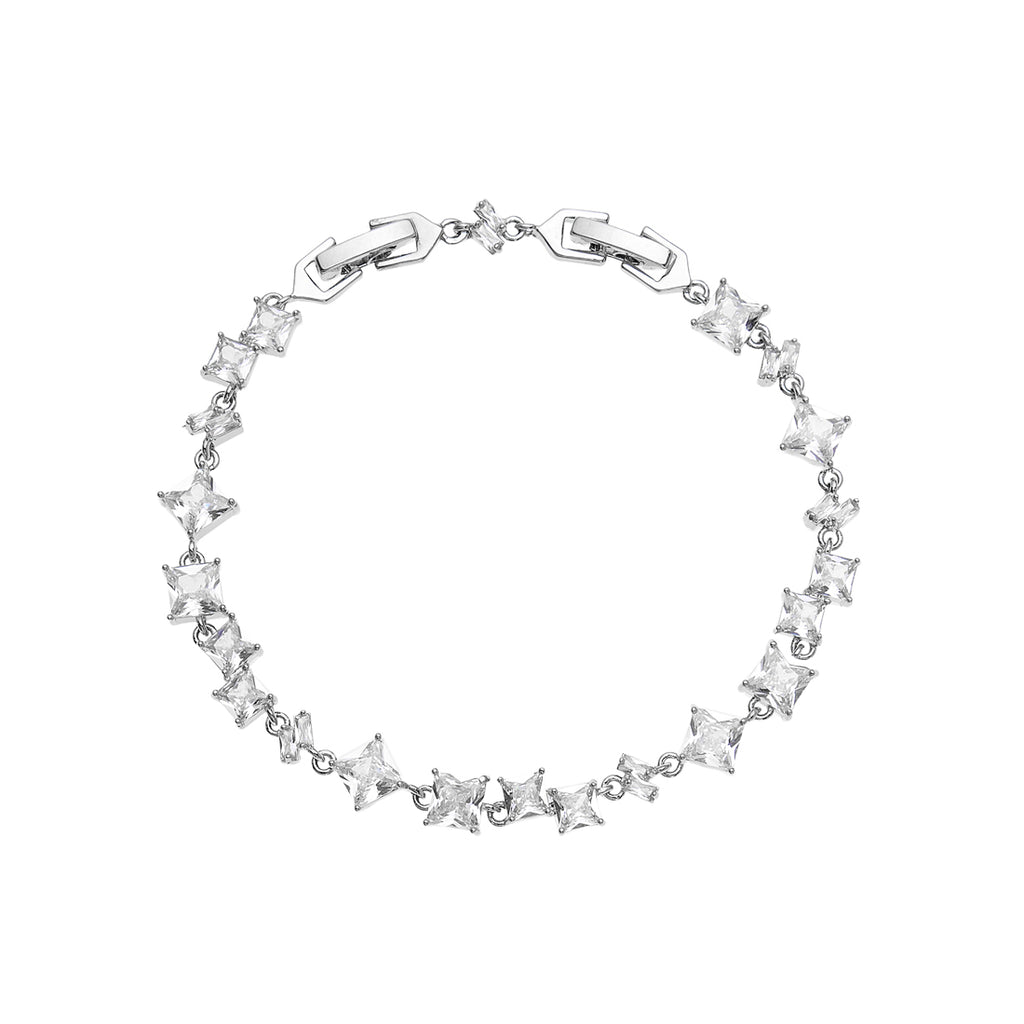 BRACCIALE RODIATO CON CUBIC ZIRCONIA