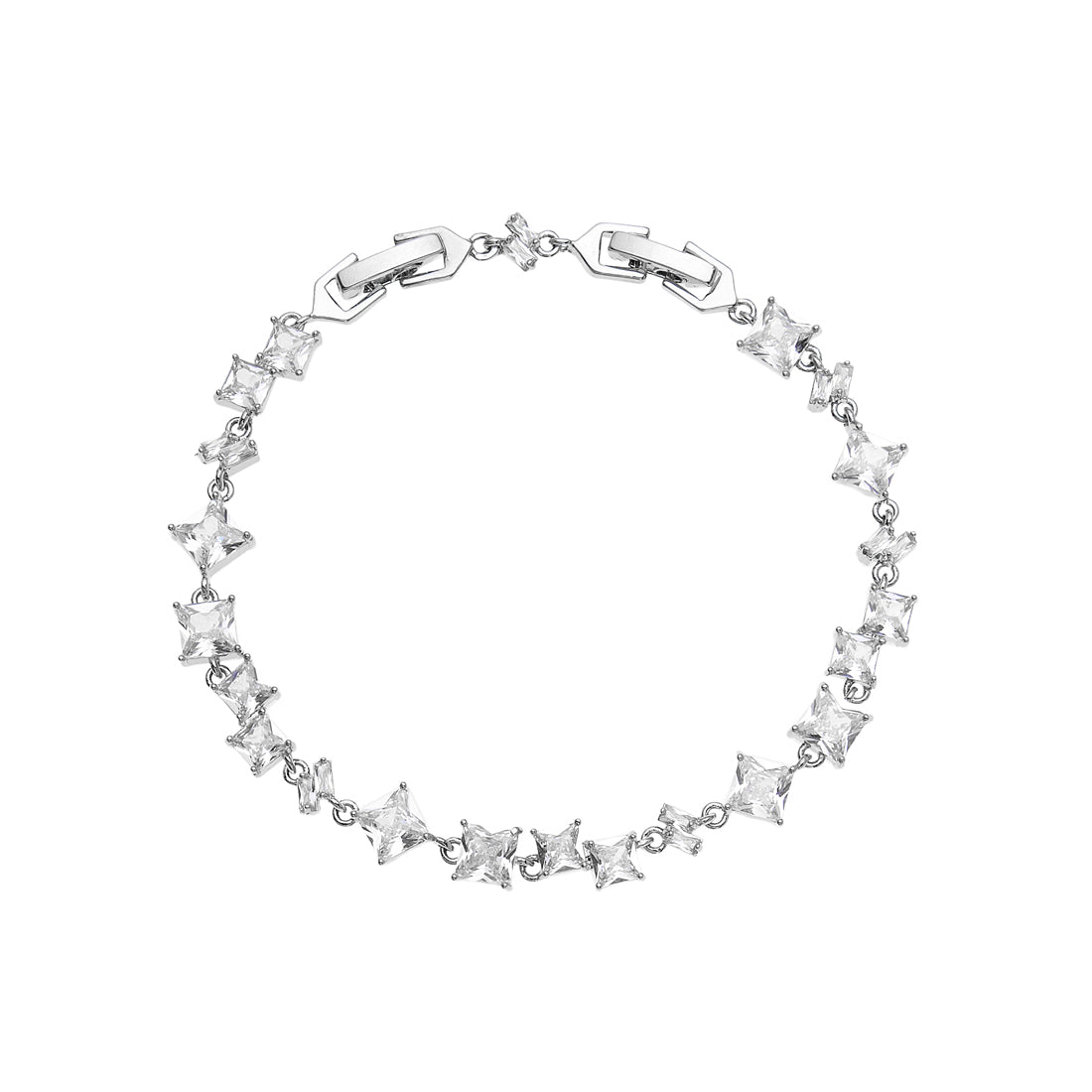 BRACCIALE RODIATO CON CUBIC ZIRCONIA