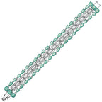BRACCIALE RODIATO CON CUBIC ZIRCONIA