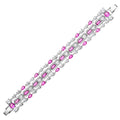 BRACCIALE RODIATO CON CUBIC ZIRCONIA