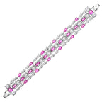 BRACCIALE RODIATO CON CUBIC ZIRCONIA