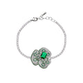 BRACCIALE RODIATO CON CUBIC ZIRCONIA