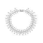 BRACCIALE RODIATO CON CUBIC ZIRCONIA