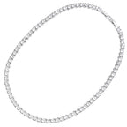 COLLANA RODIATA CON CUBIC ZIRCONIA