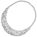 COLLANA RODIATA CON CUBIC ZIRCONIA